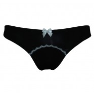 Thong - Black/White