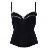 Bustier - Black/White