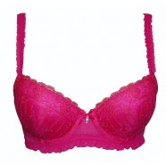 Balconet Bra - Fuchsia