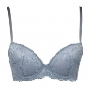 Push-Up Bra - Silver